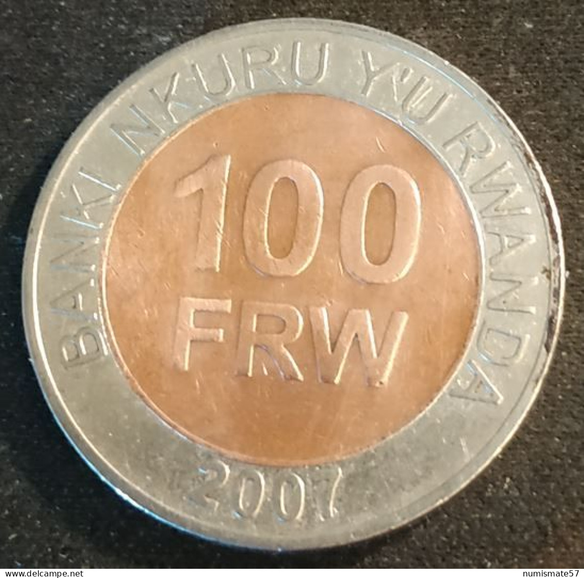 RWANDA - 100 FRANCS 2007 - KM 32 - Rwanda