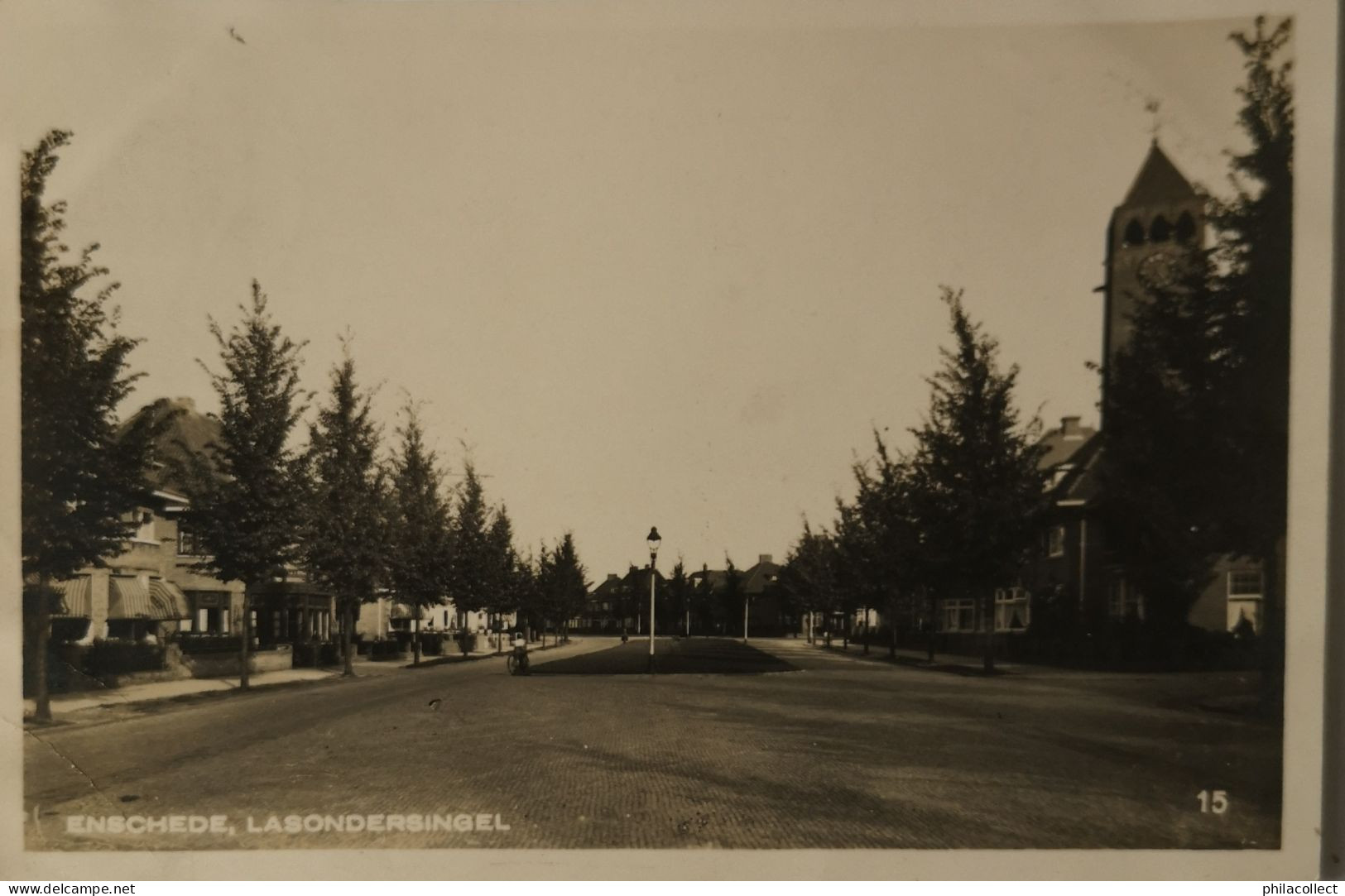 Enschede (Ov.) Fotokaart // Lasondersingel 1931 - Enschede