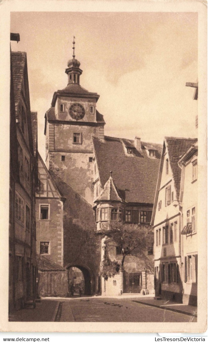ALLEMAGNE - Rothenburg O.T. - Weiker Turn - Rue - Carte Postale Ancienne - Rothenburg O. D. Tauber