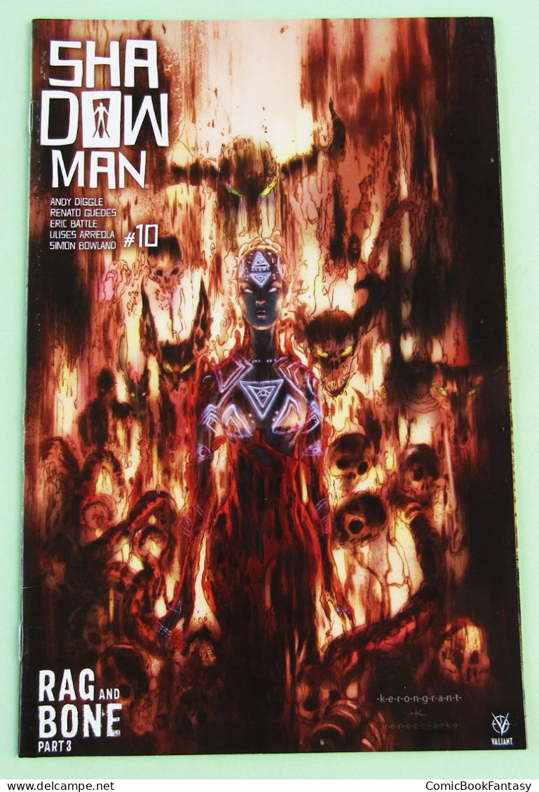 Shadowman #10 Variant Sub Cover 2018 Valiant - NM - Otros Editores