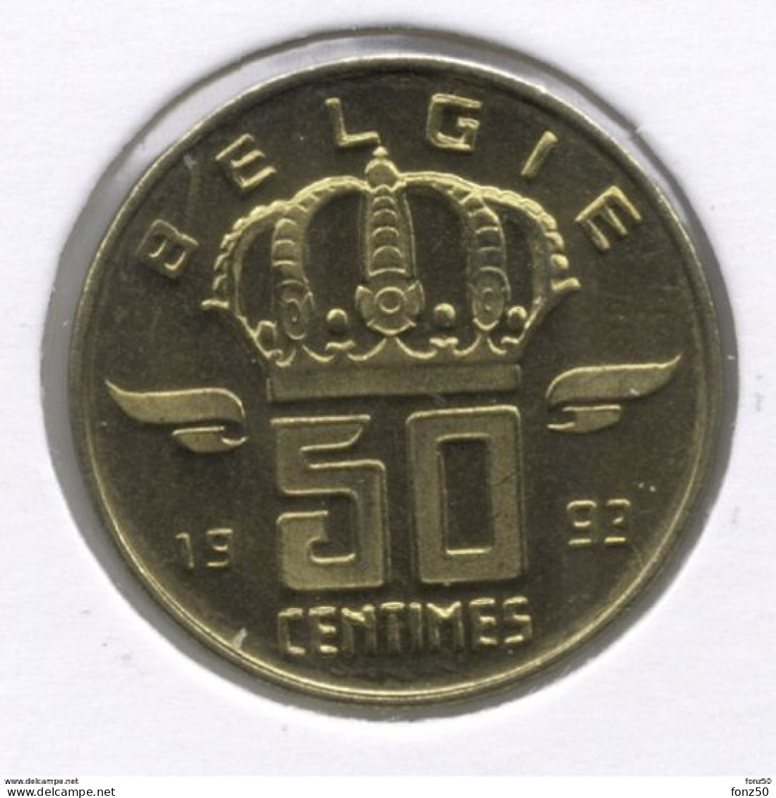 50 Cent 1993 Vlaams * Uit Muntenset * FDC - 50 Cents