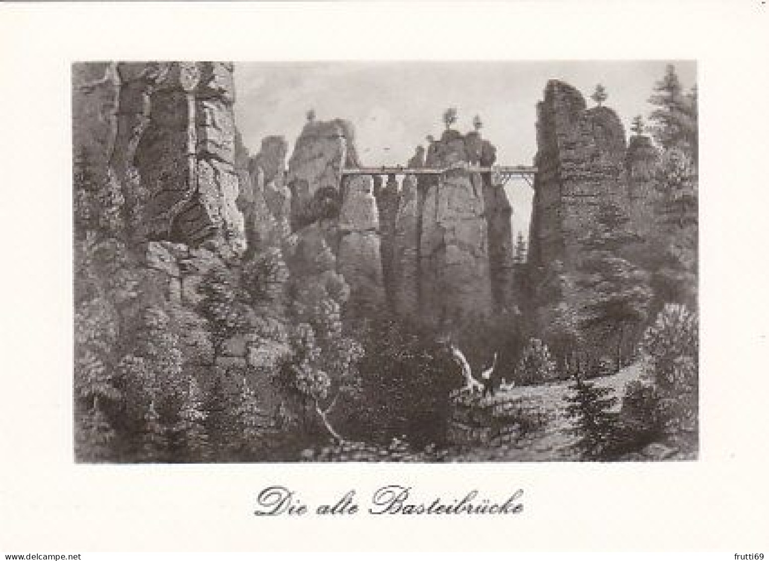 AK149139 GERMANY - Die Alte Basteibrücke - Bastei (sächs. Schweiz)