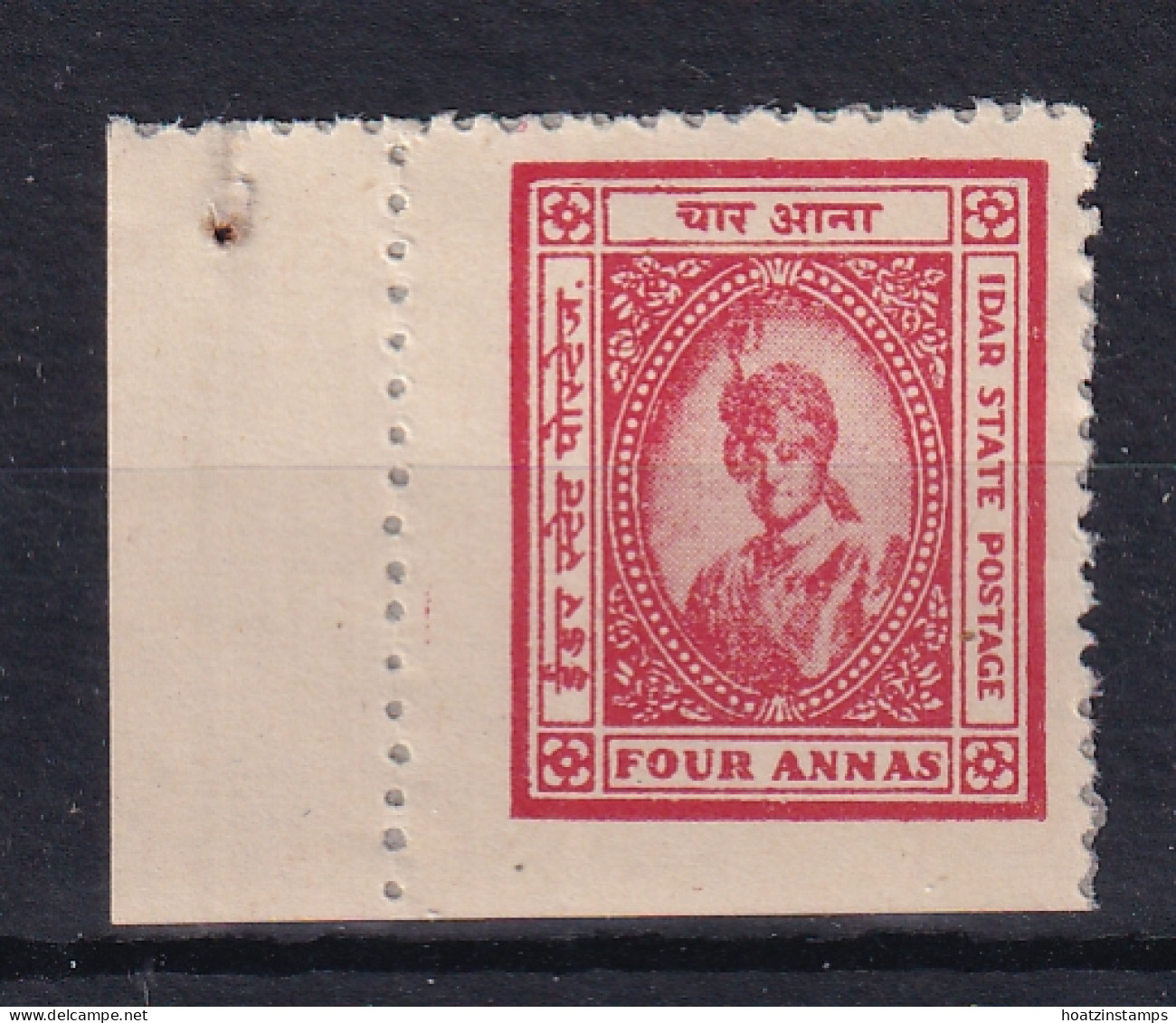 India - Idar: 1944   Maharaja Himmat Singh   SG6    4a    MNH  - Idar