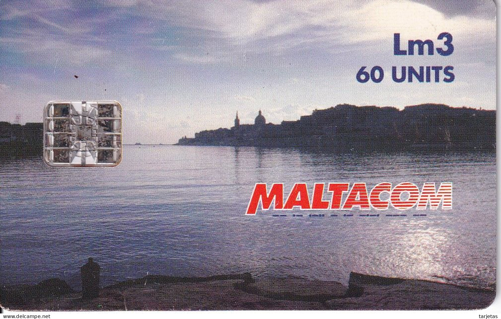 TARJETA DE MALTA DE THE MALTA EXPERIENCE LM3 -BANDERAS ESPAÑA, PORTUGAL, ETC - Malta