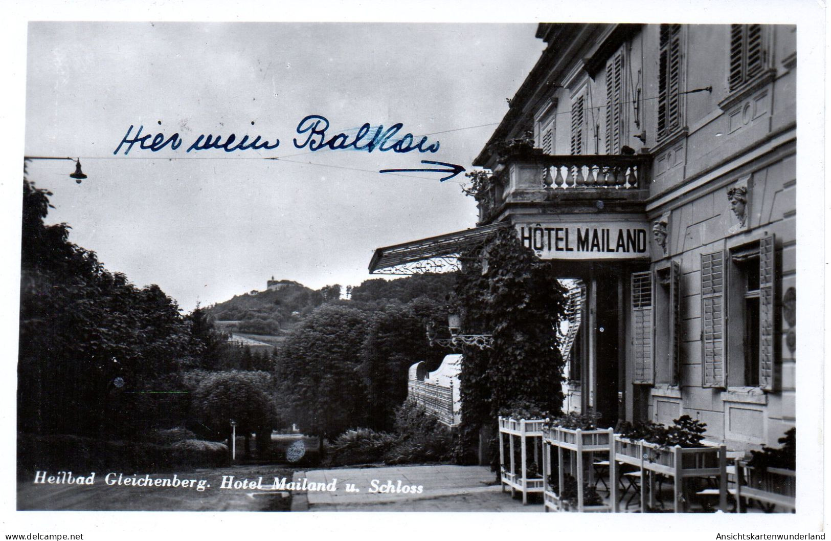 Heilbad Gleichenberg - Hotel Mailand U. Schloss 1941 (12835) - Bad Gleichenberg