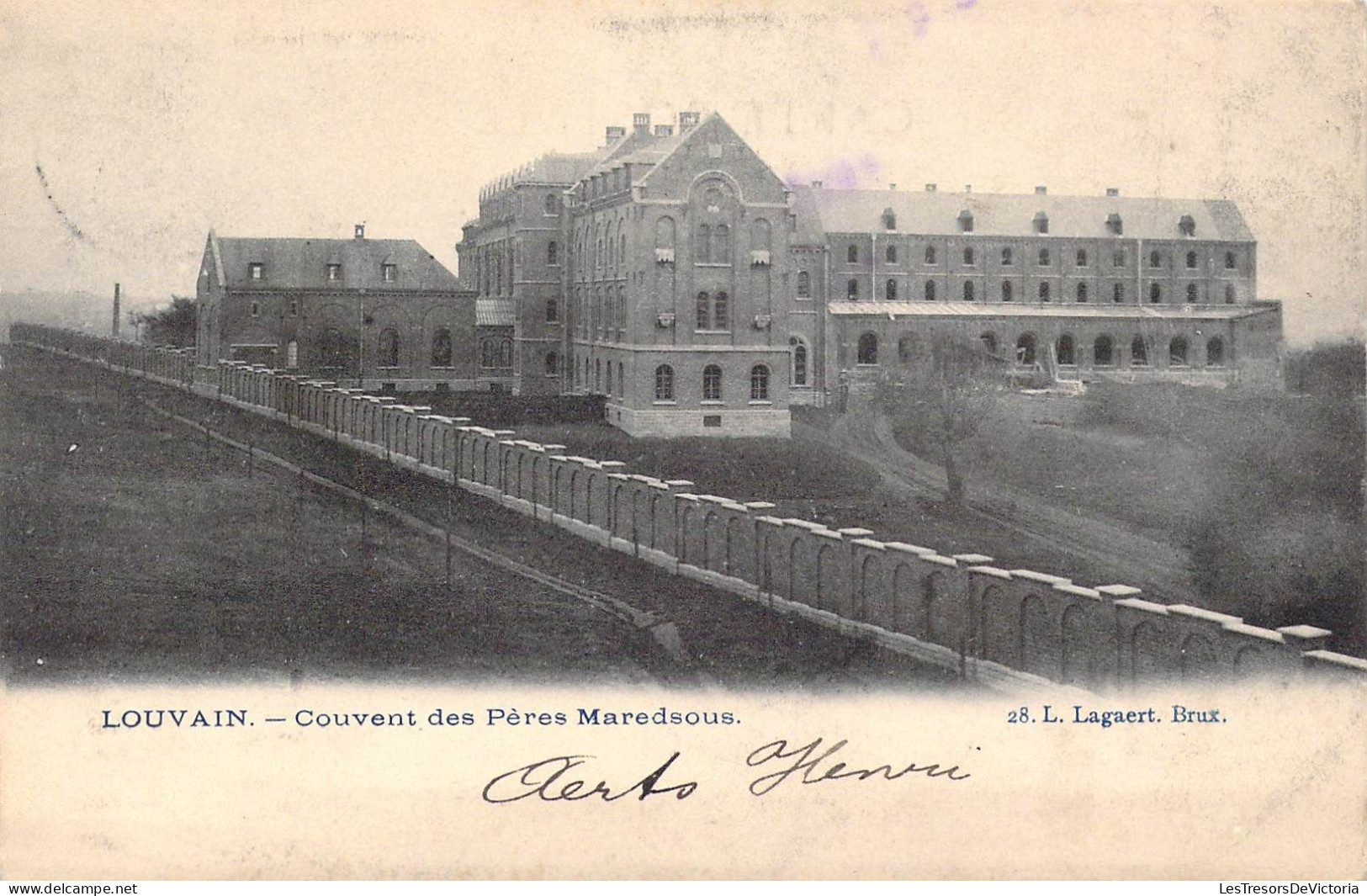 BELGIQUE - Louvain - Couvent Des Pères Maredsous - Carte Postale Ancienne - Leuven