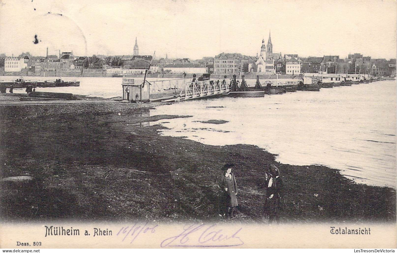 ALLEMAGNE - Mulheim A. Rhein - Totalansicht - Carte Postale Ancienne - Muelheim A. D. Ruhr