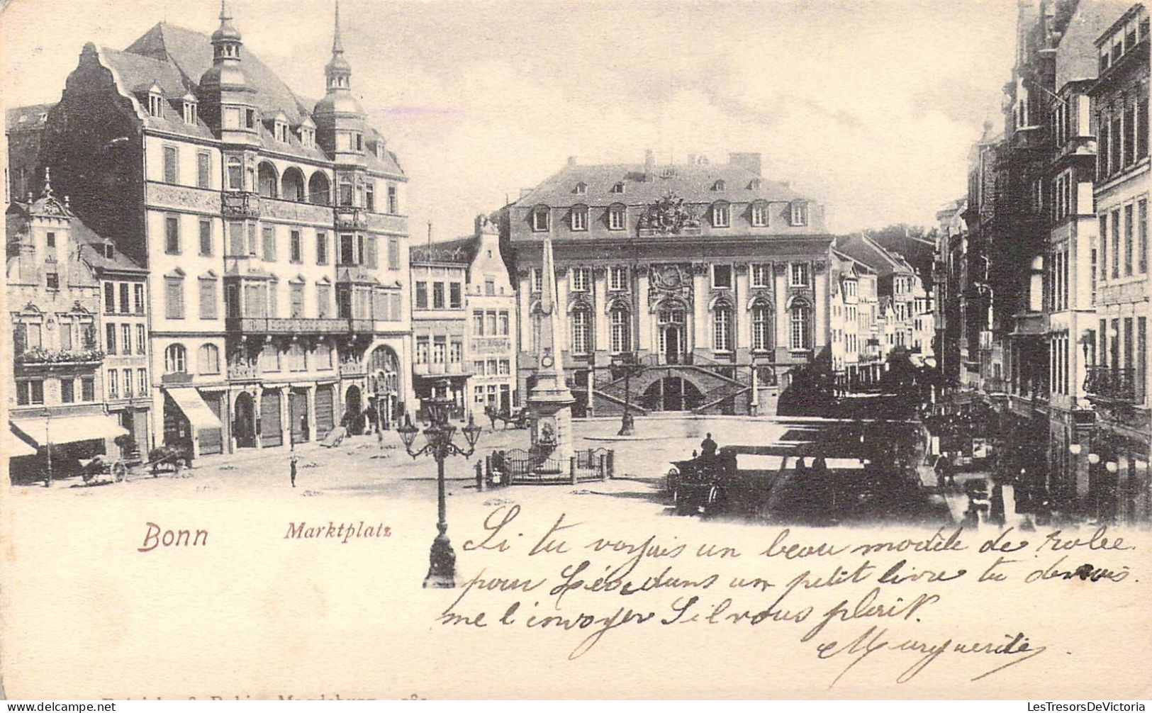 ALLEMAGNE - Bonn - Marktplatz - Carte Postale Ancienne - Bonn