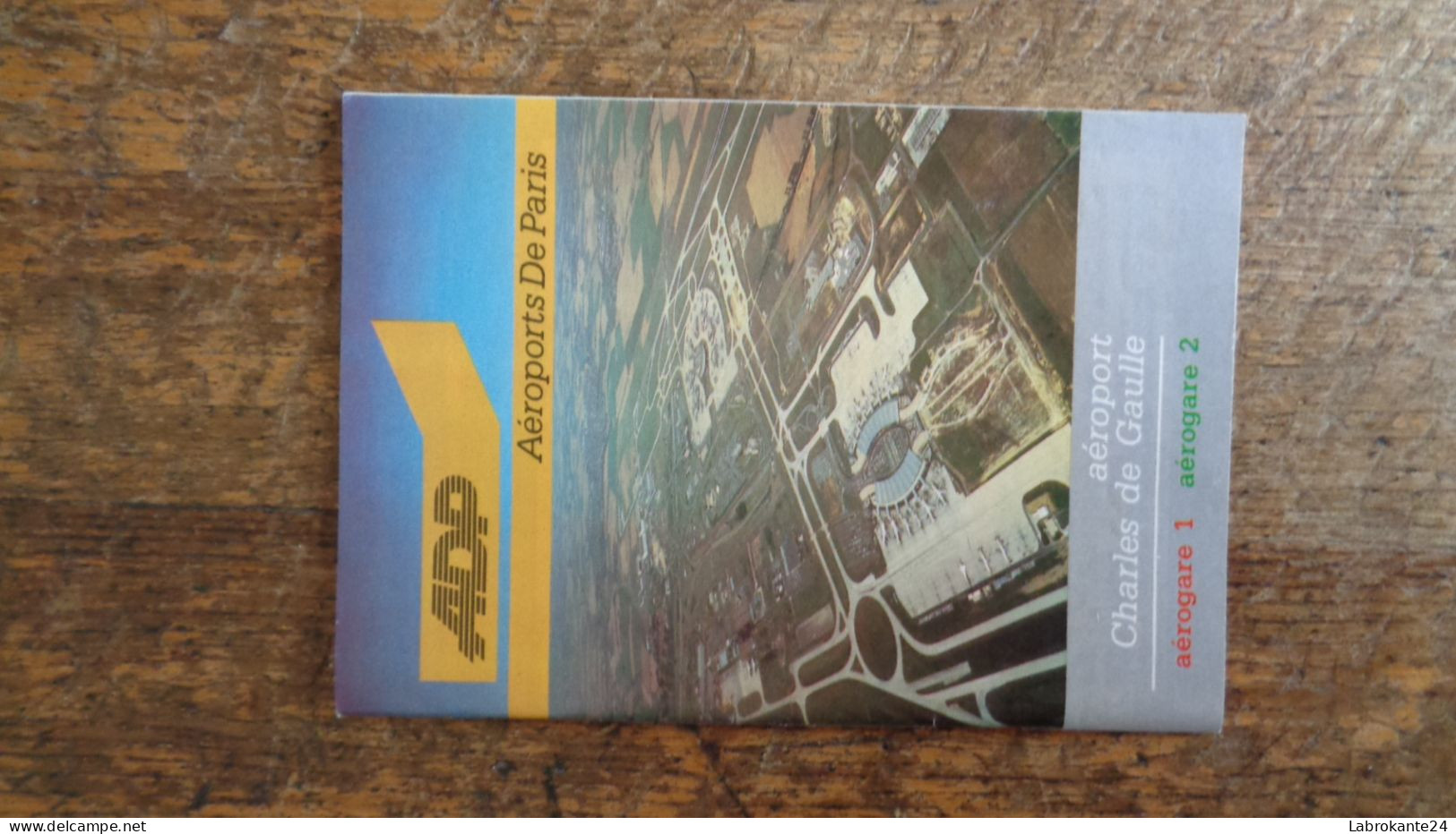 REF PHOR7 : Guide ADP Aéroport De Paris Charles De Gaulle 1984 - 48 Pages - Transportmiddelen