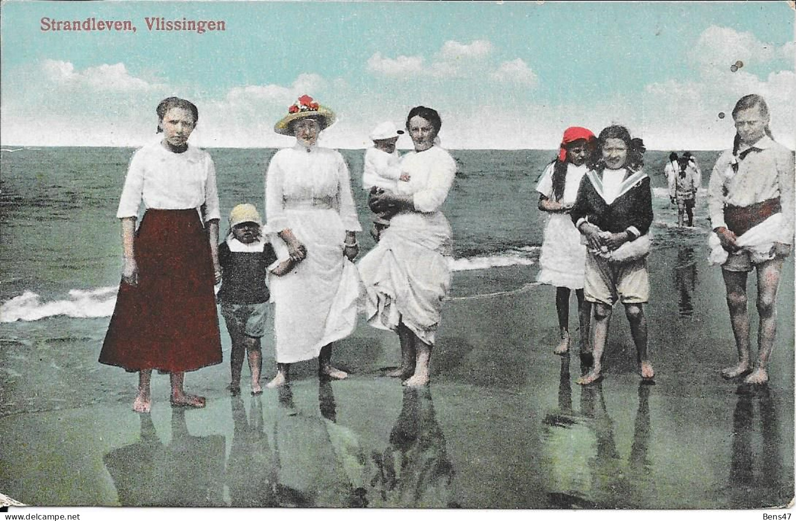 Vlissingen Strandleven 5-7-1921 - Vlissingen