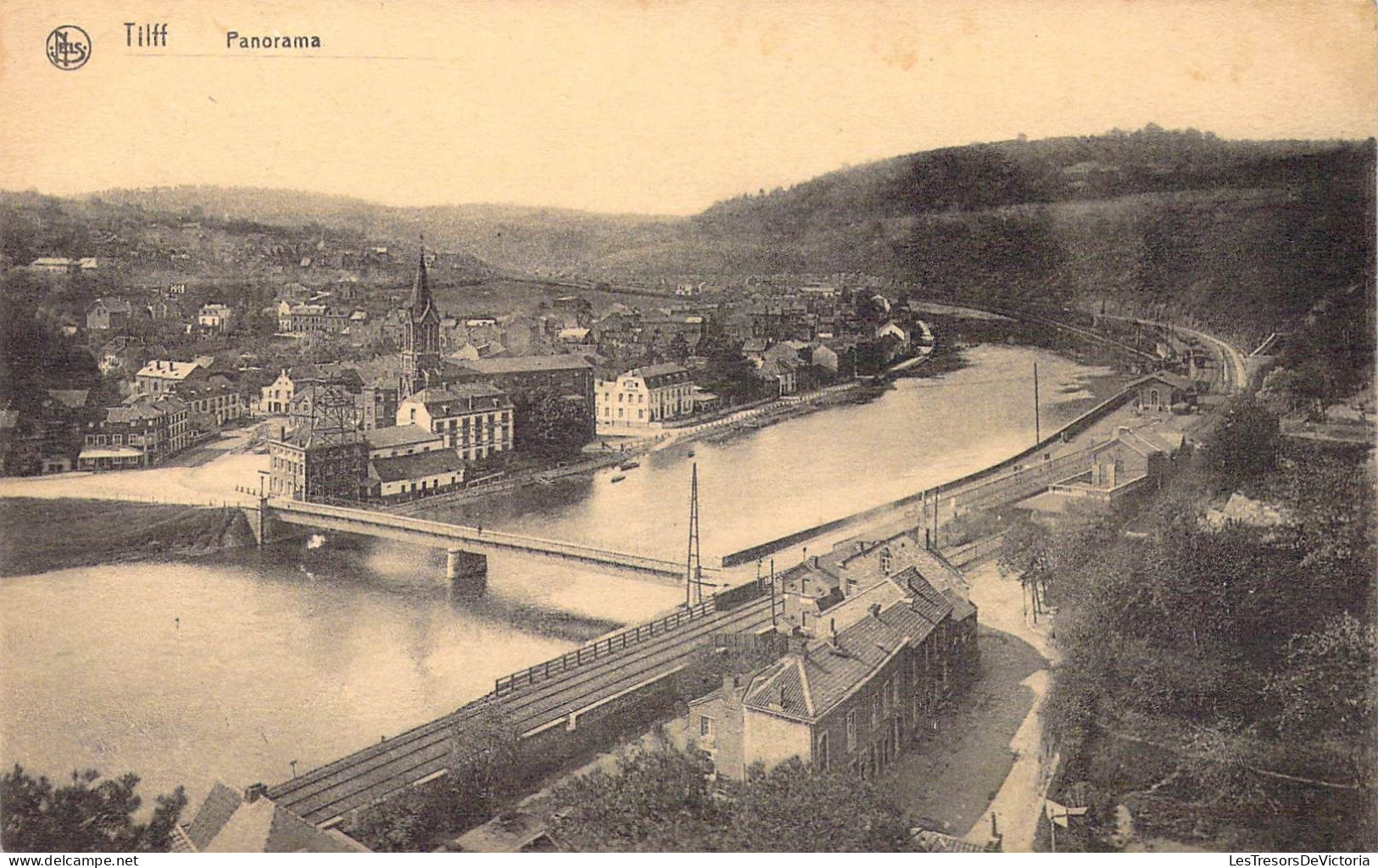 BELGIQUE - Tilff - Panorama - Carte Postale Ancienne - Esneux