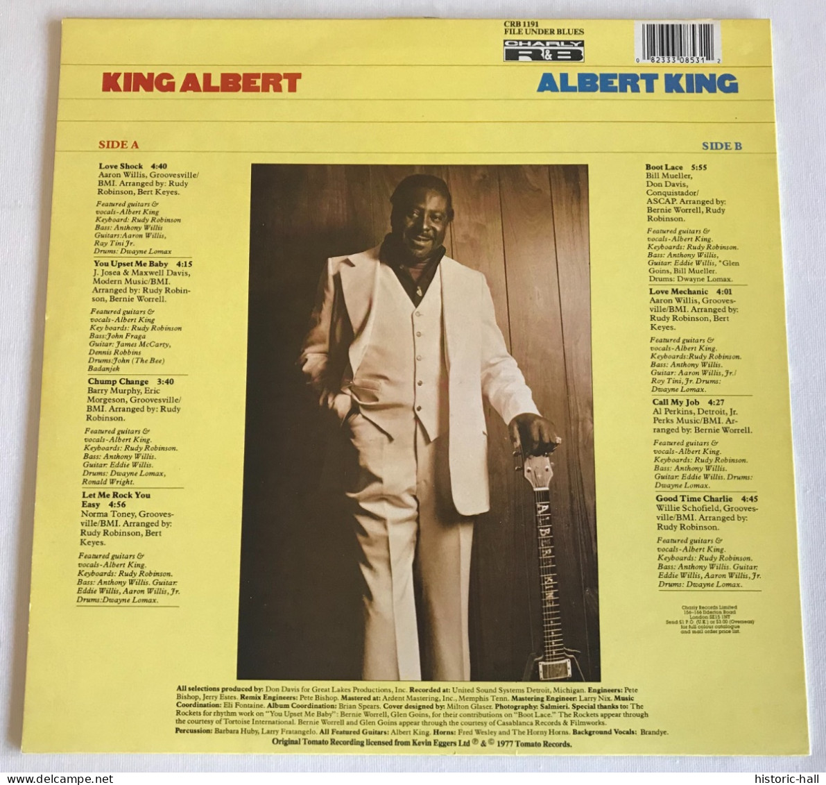 ALBERT KING - Same - LP - 1979/88 - UK Press - Blues