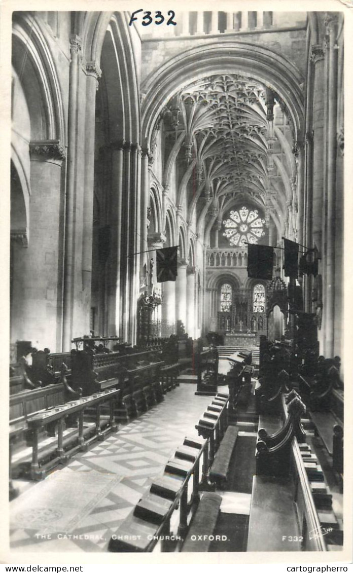 Uk England Oxford Chapel Cathedral - Oxford