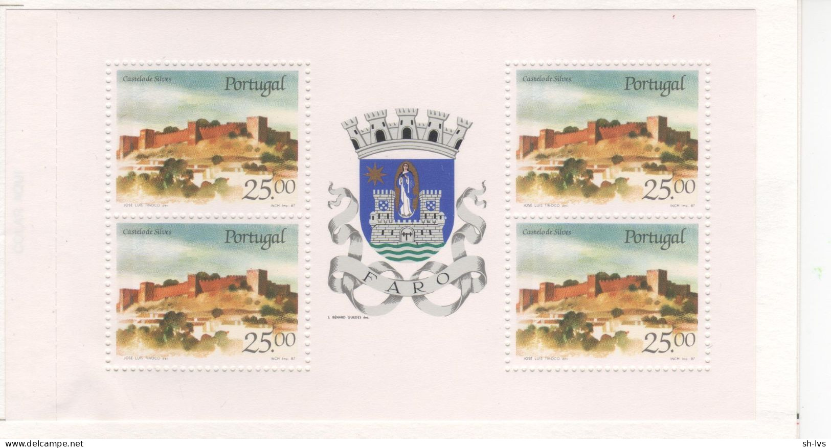 PORTUGAL - 1987 - KASTELEN EN WAPENSCHILDEN VAN PORTUGAL - Markenheftchen