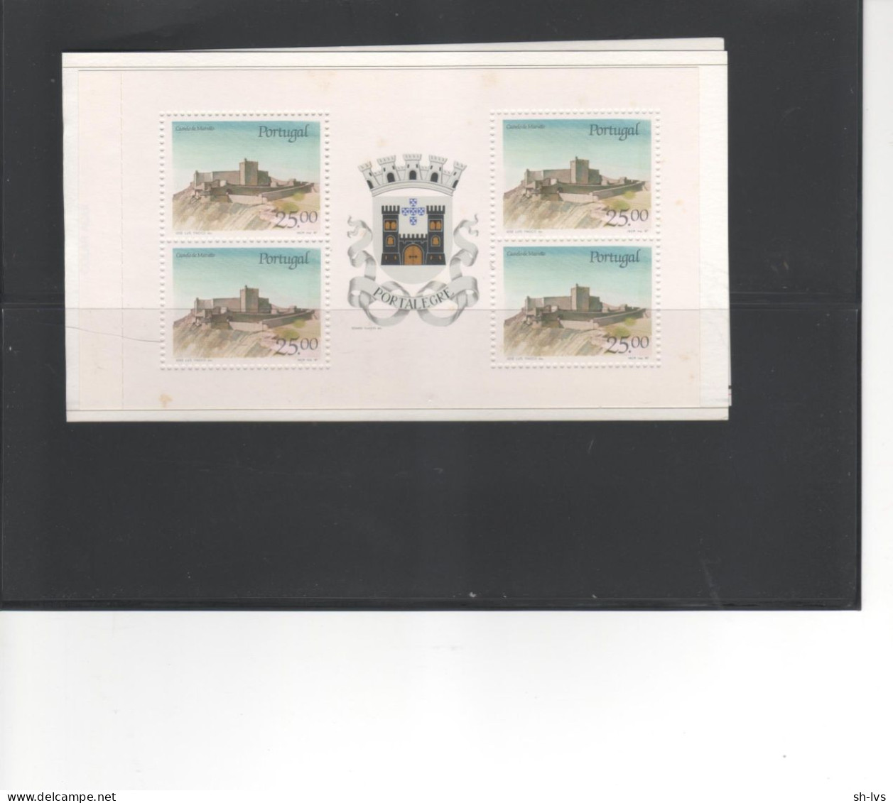 PORTUGAL - 1987 - KASTELEN EN WAPENSCHILDEN VAN PORTUGAL - Carnets