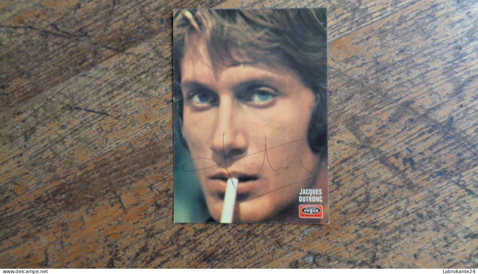 REF 633 : Autographe Original Jacques DUTRONC - Sänger Und Musiker