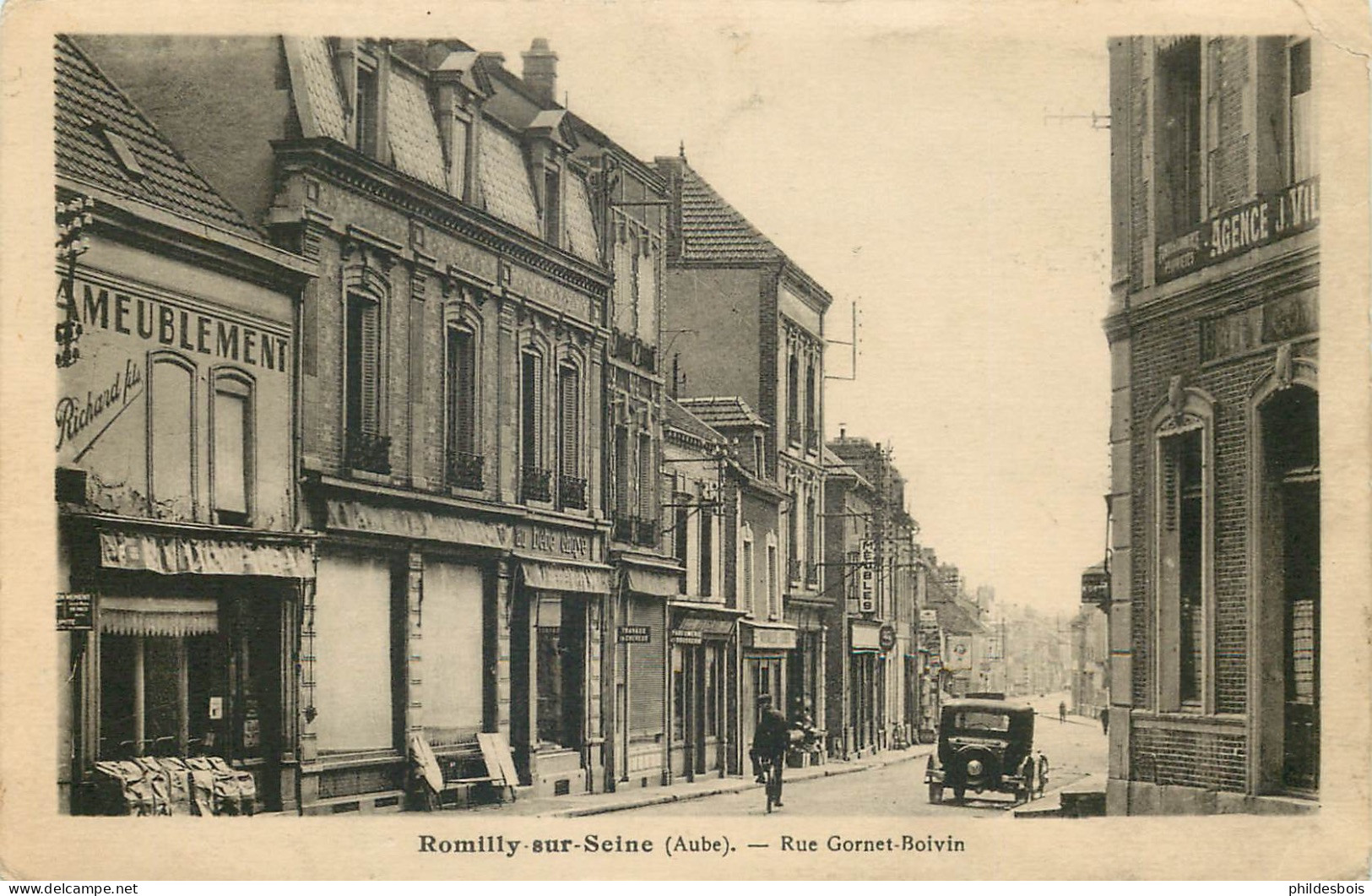 AUBE  ROMILLY SUR SEINE  Rue Gornet Boivin - Romilly-sur-Seine