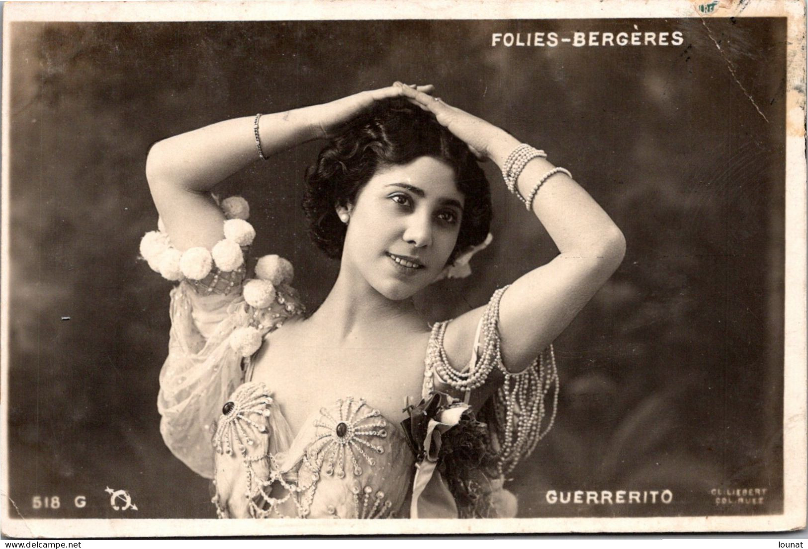 ARTISTE - Folies Bergères - GUERRERITO (pli Coin Droit) - Cabarets