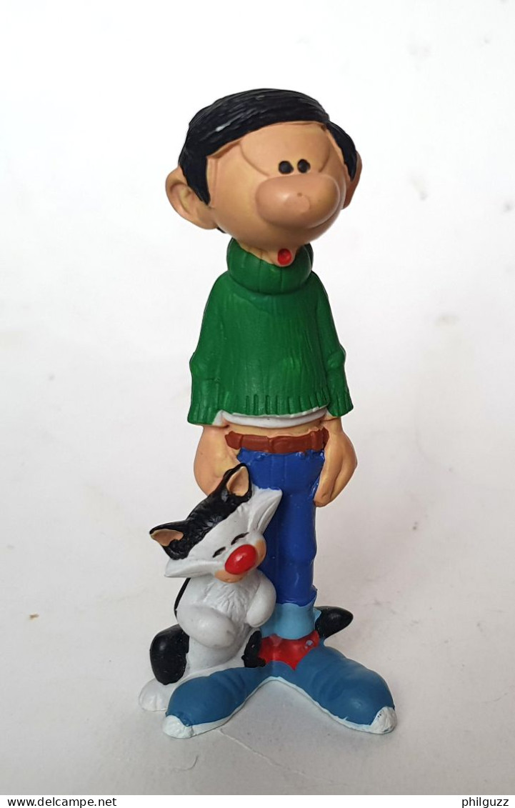 Figurine GASTON LAGAFFE à Une Idée PLASTOY 1988 - FRANQUIN 1er Tirage Visage Peint (1) - Little Figures - Plastic