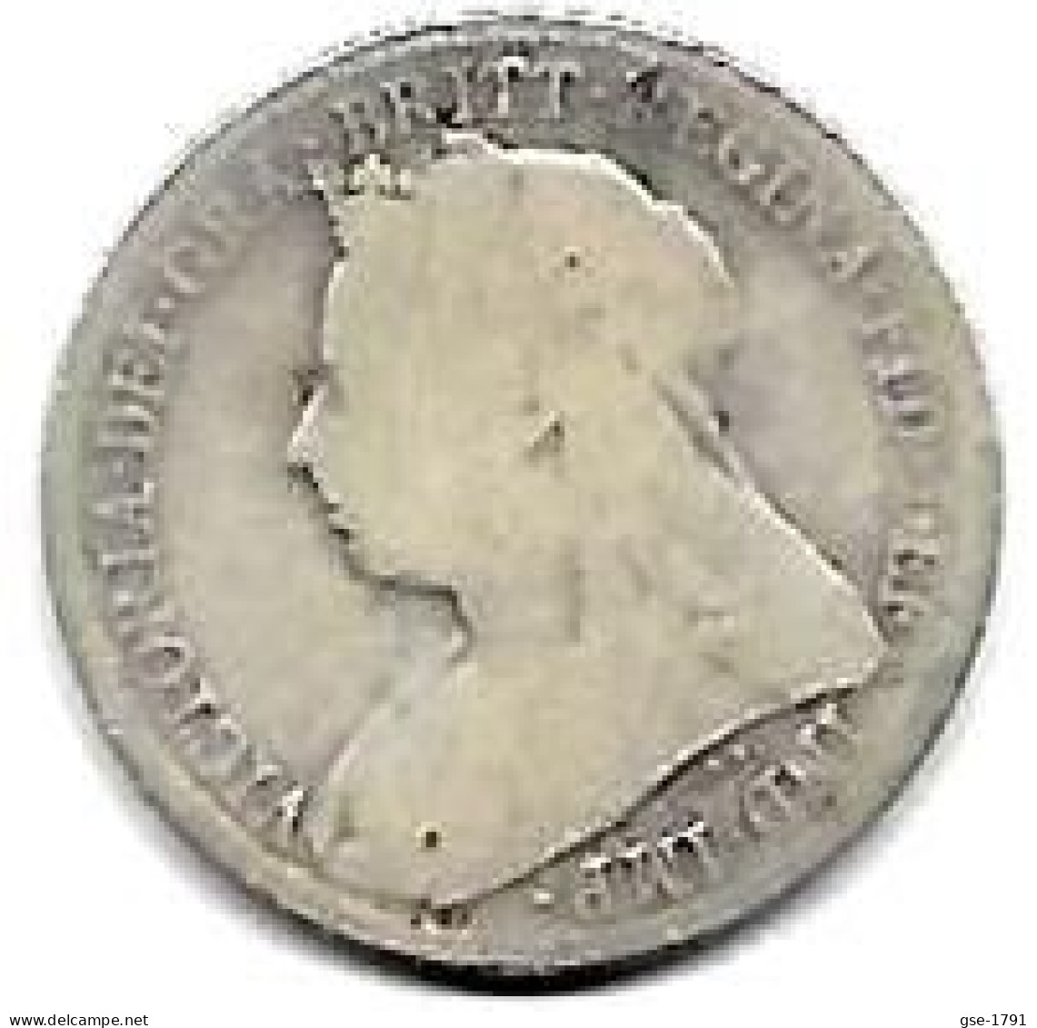 GRANDE- BRETAGNE  VICTORIA  FLORIN 1900  ARGENT  TB+ - Andere & Zonder Classificatie