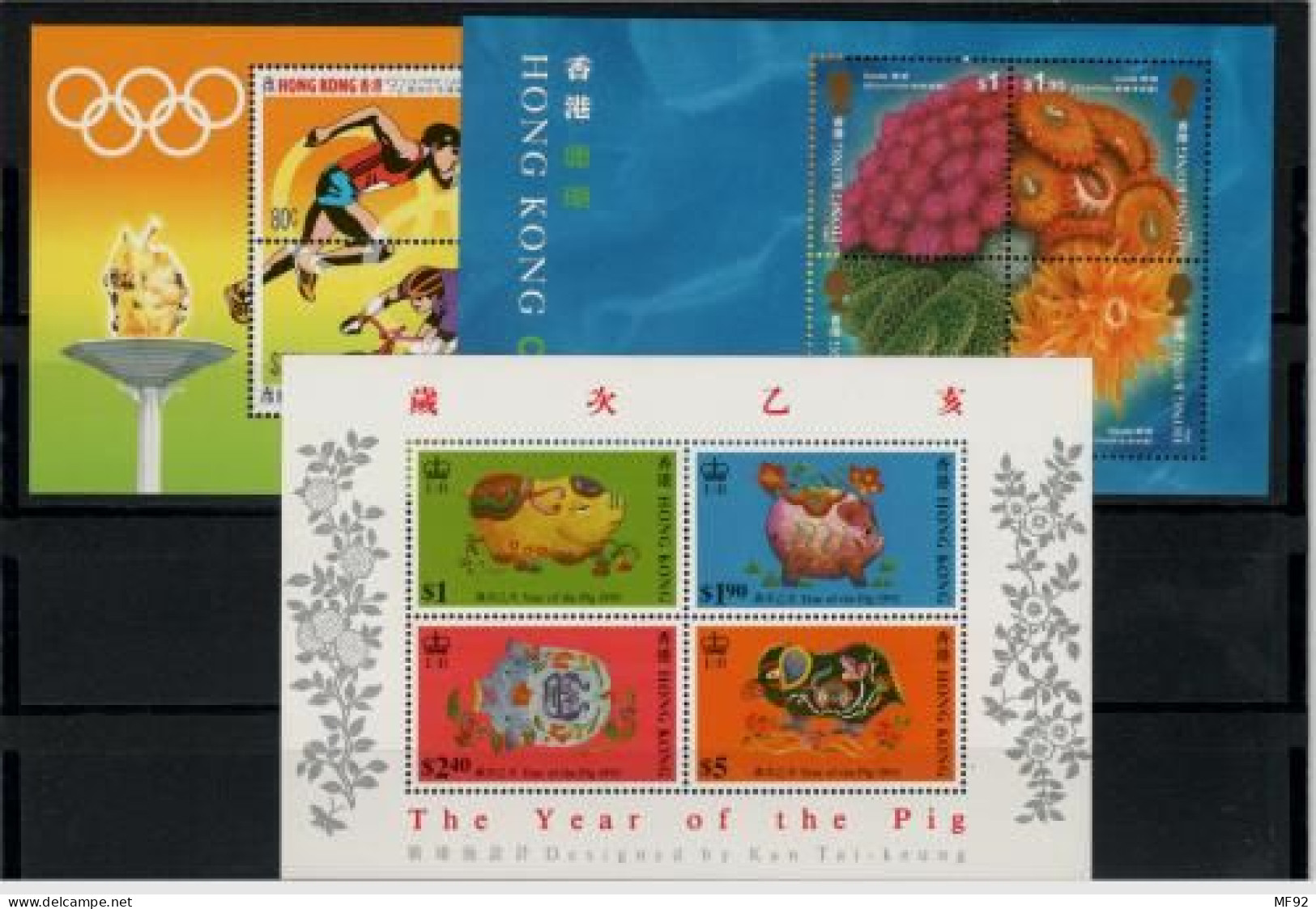 Hong Kong (Hoja Bloque) Nº 21 Y 33/4. - Blocks & Sheetlets