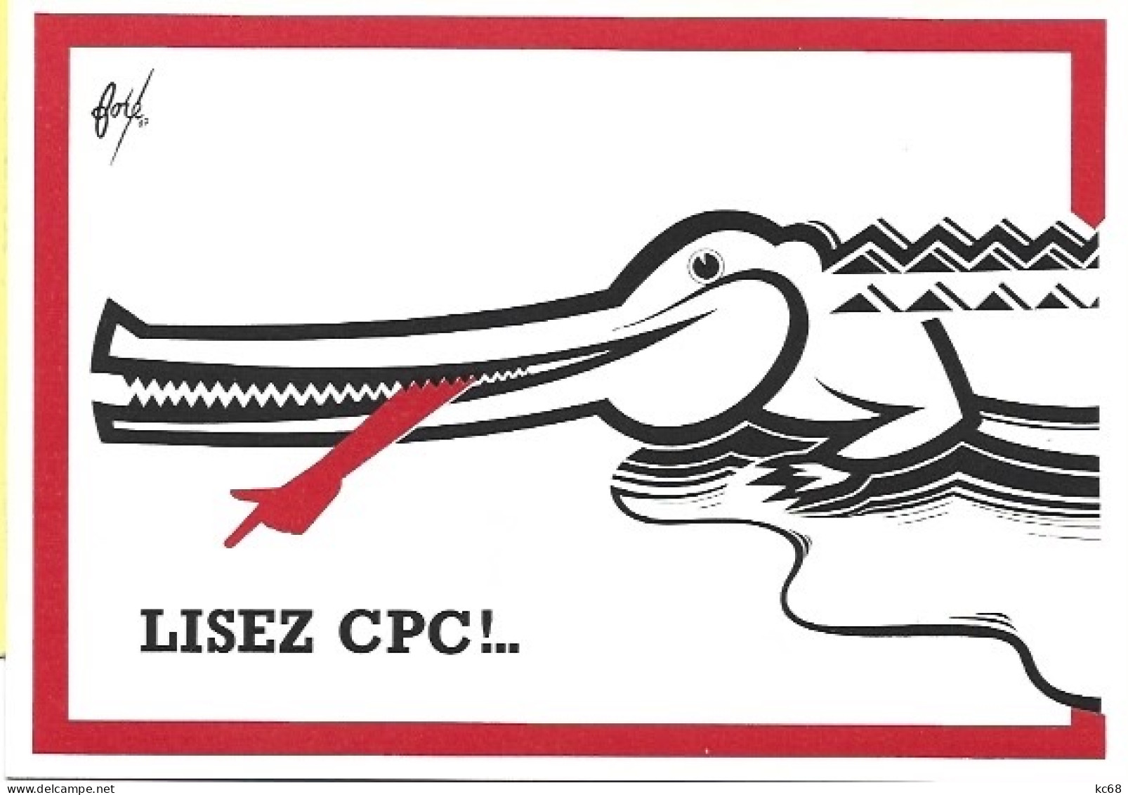 Carte CPCTirage Limitéau Nb D'Abonnés -  Dessin De FORÉ Mai/Juin.1987 - Fore