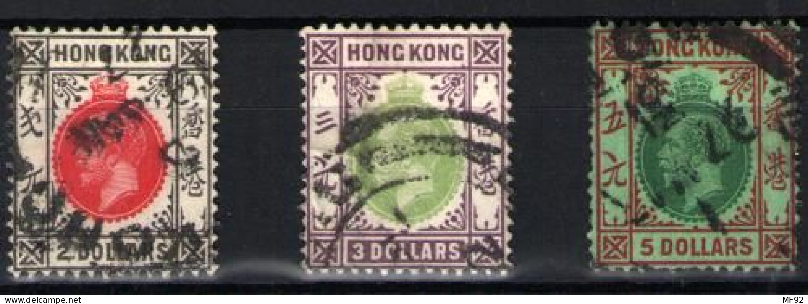 Hong Kong Nº 129/31 - Oblitérés