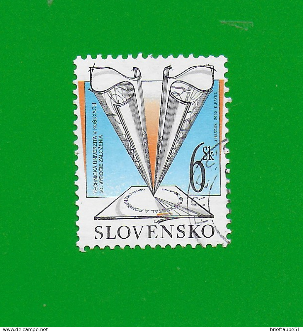 SLOVAKIA REPUBLIC 2002 Gestempelt°Used/Bedarf  MiNr. 435  "TECHNISCHE UNIVERSITÄT" - Usados