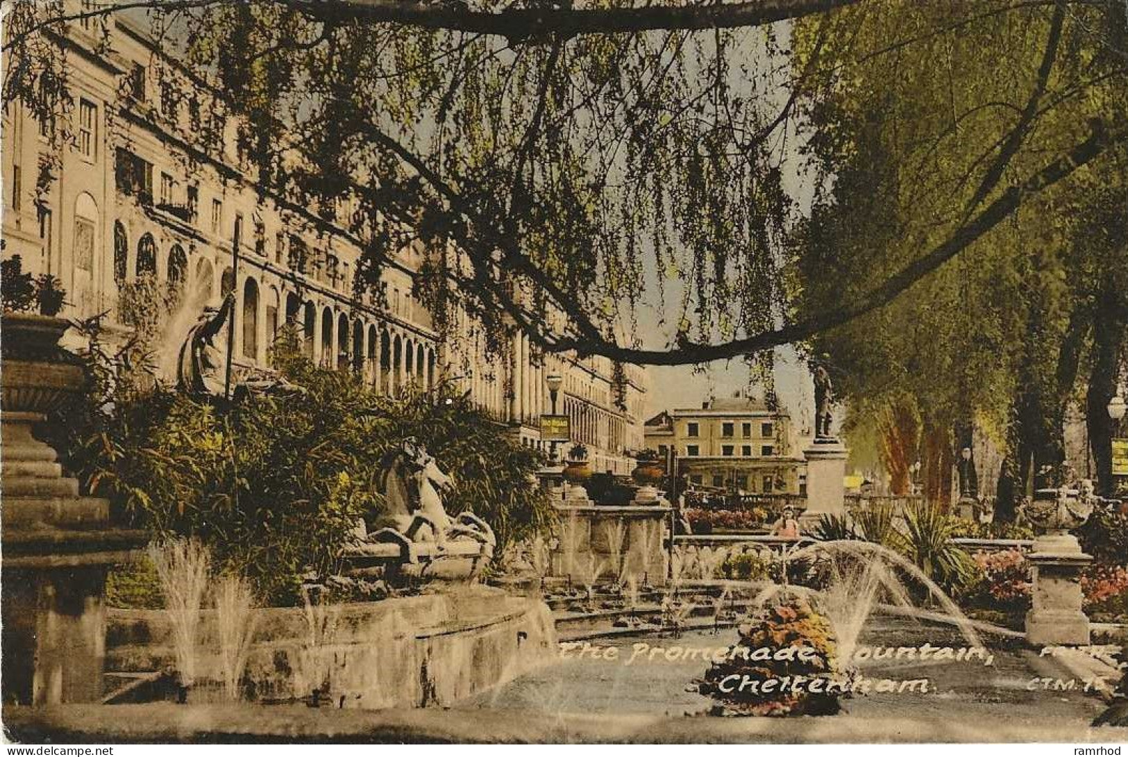 CHELTENHAM, The Promenade Fountain (Publisher - Frith's) Date - August 1963, Unused (Vintage) - Cheltenham