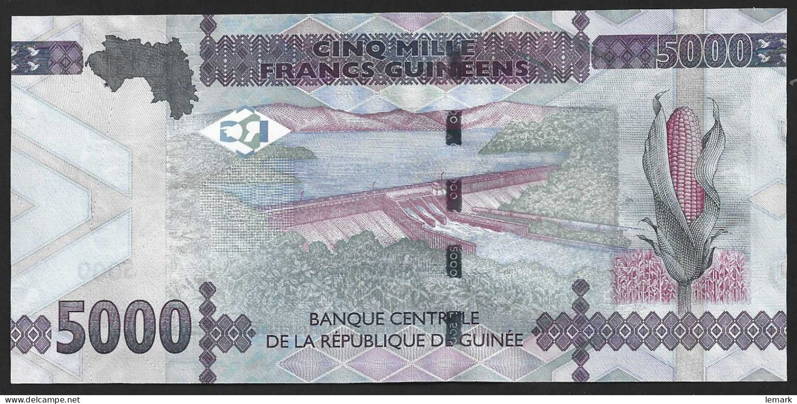 Guinea 1000 Francs 2018  P48c  UNC - Guinea