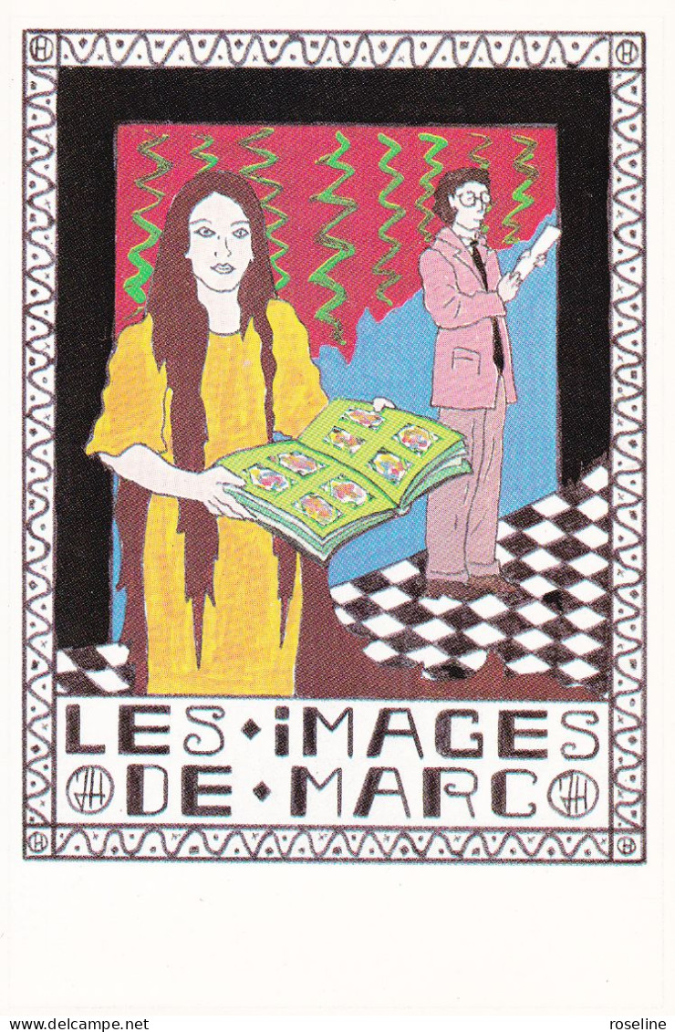 HAMM  Patrick - Carte Publicitaire Magasin Cartophile  Les Images De Marc  PARIS - CPM  10.5x15  TBE Neuve - Hamm