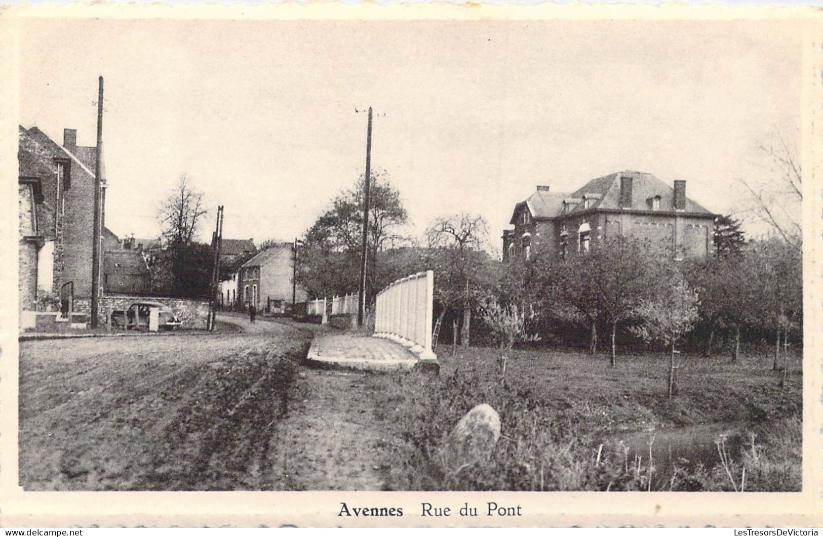 BELGIQUE - Avennes - Rue Du Pont - Carte Postale Ancienne - Braives