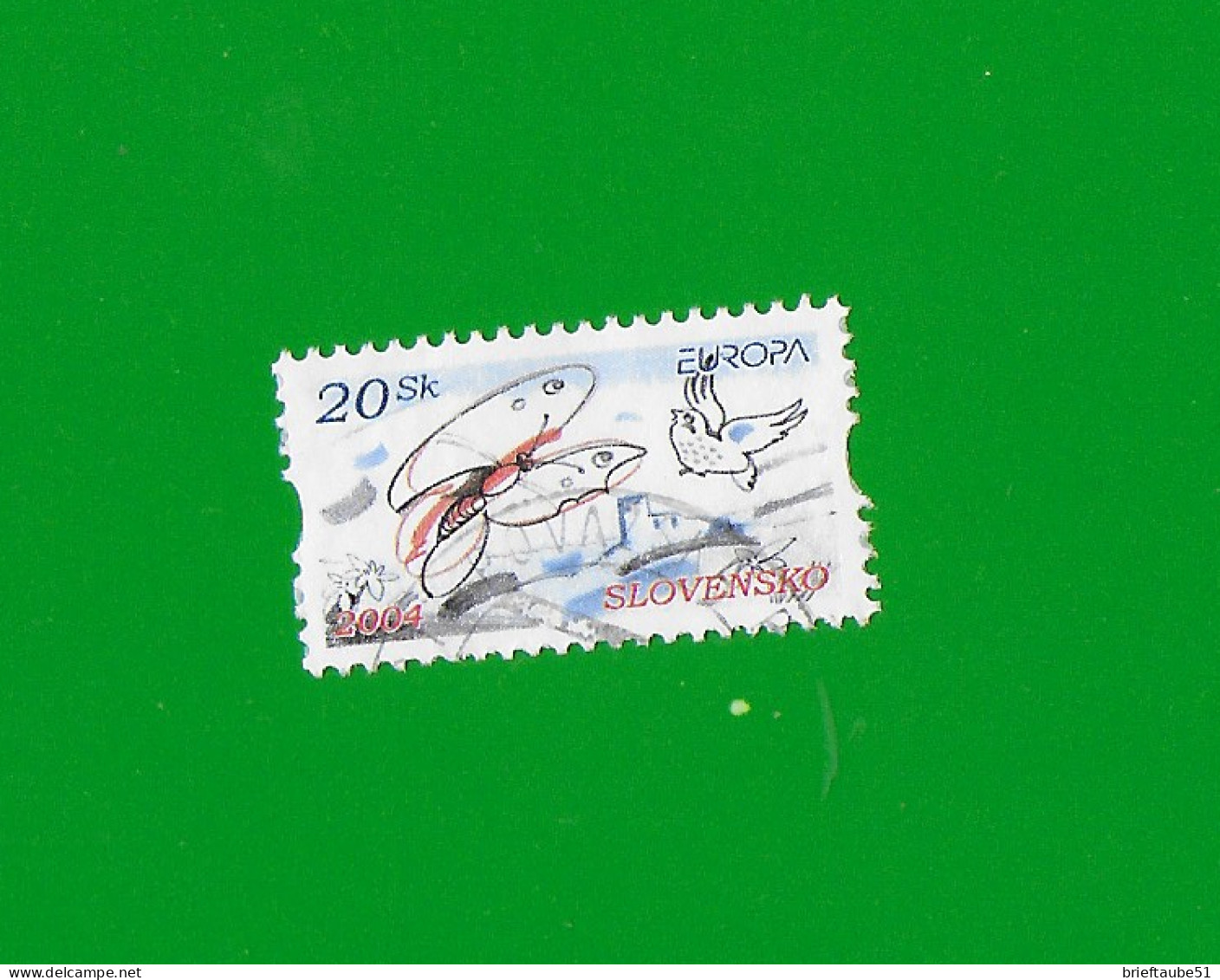 SLOVAKIA REPUBLIC 2004 Gestempelt°Used/Bedarf  MiNr. 483 "EUROPA CEPT # FERIEN" - Used Stamps