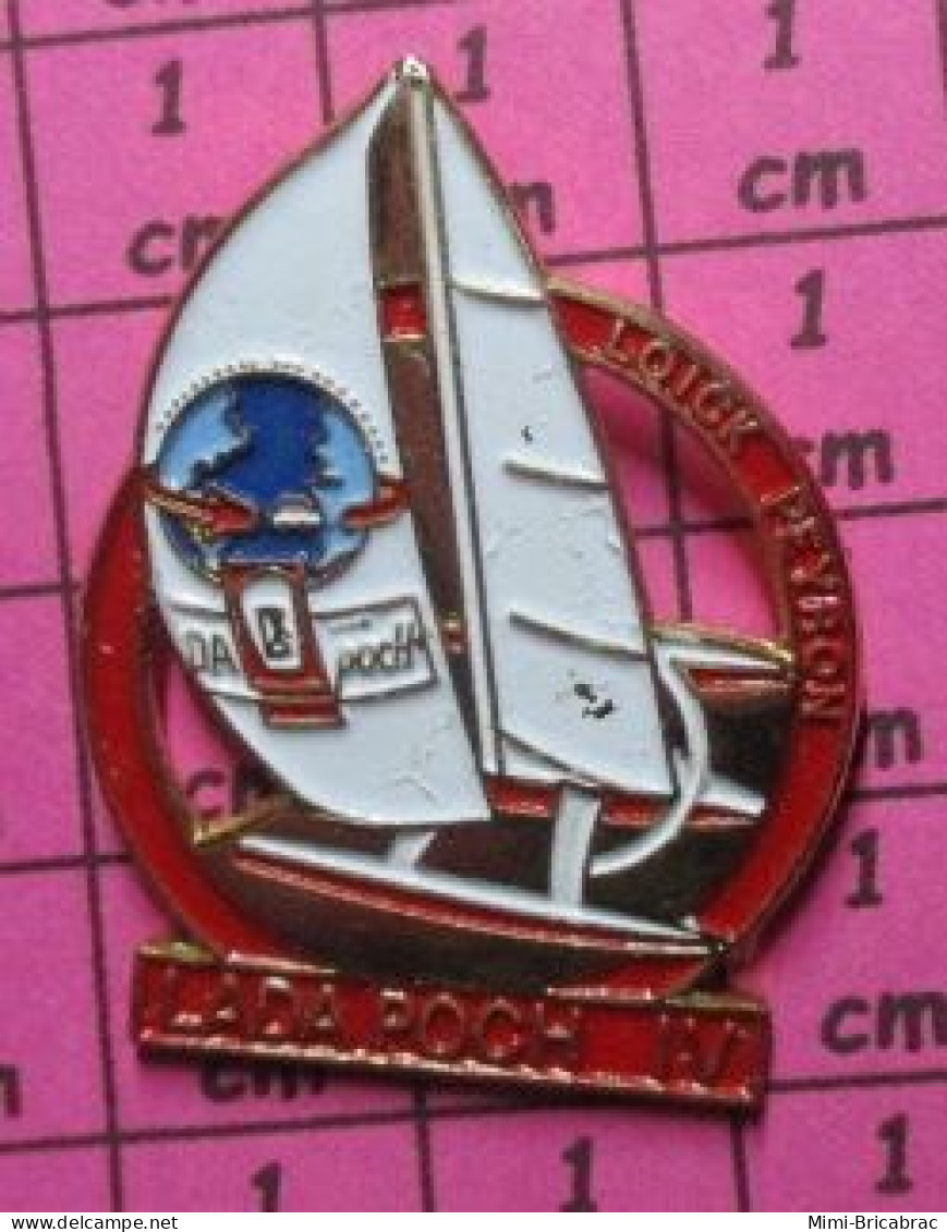 220 Pin's Pins / Beau Et Rare / SPORTS / VOILE VOILIER LADA POCH IV LOICK PEYRON TRIMARA - Sailing, Yachting