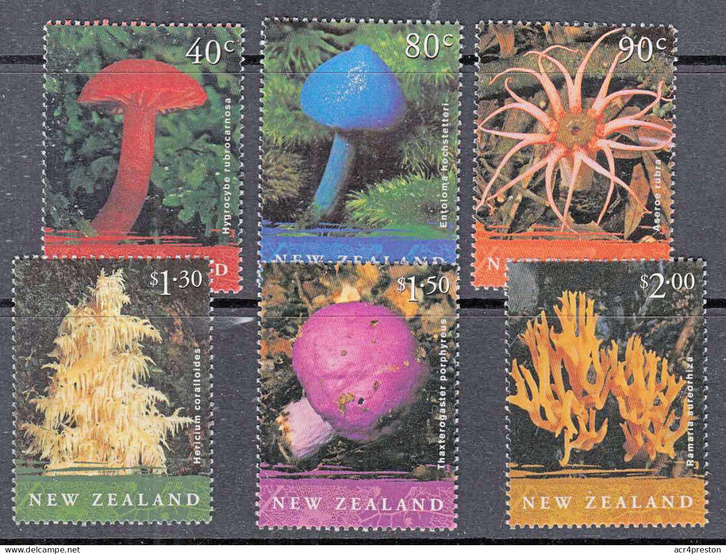 B5045  NEW ZEALAND,  SG 2477-82  Fungi,  MNH - Unused Stamps