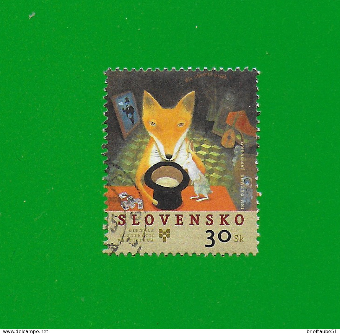 SLOVAKIA REPUBLIC 2005 Gestempelt°Used/Bedarf  MiNr. 516 "KINDERBÜCHER  #  FUCHS" - Gebruikt