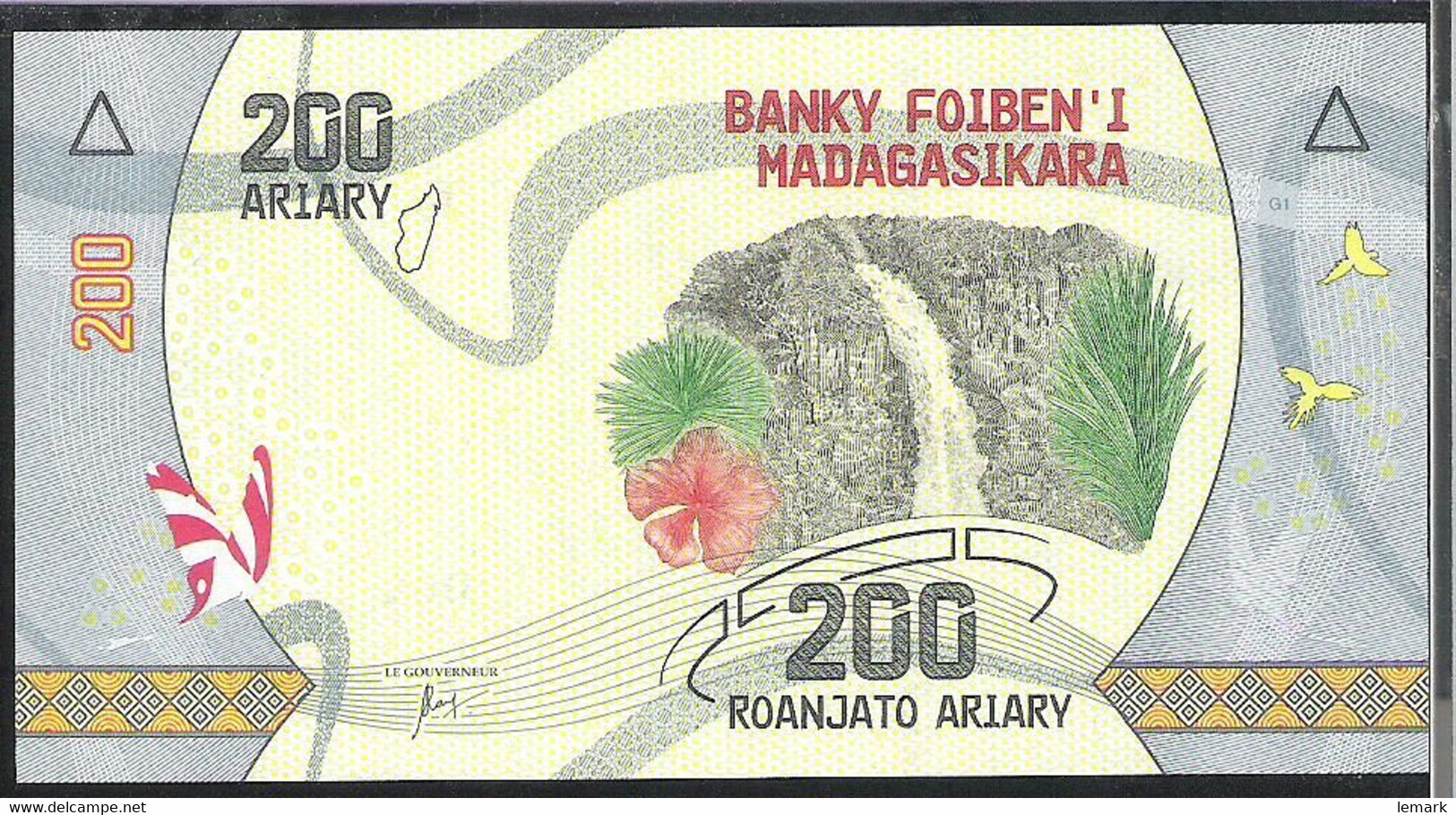 Madagascar 200 Francs 2017 UNC - Madagascar