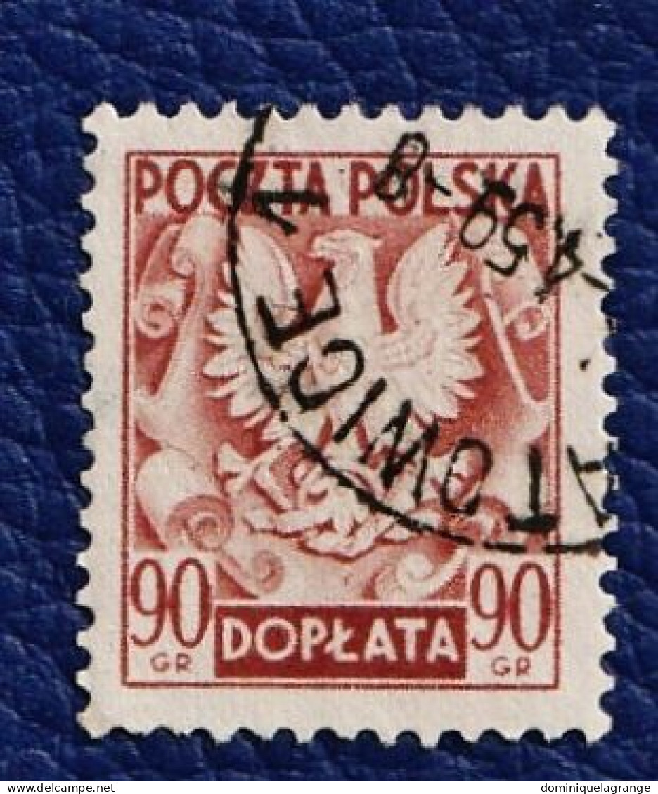 10 timbres de Pologne "armoiries" de 1950 à 1966