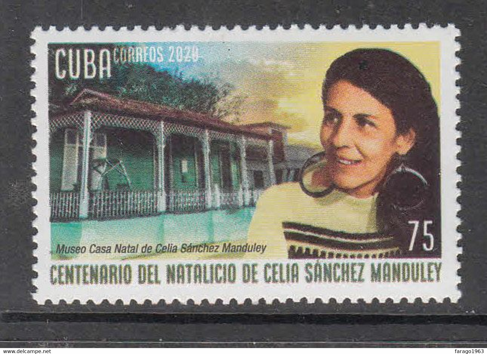 2020 Cuba Manduley Complete Set Of 1 MNH - Unused Stamps