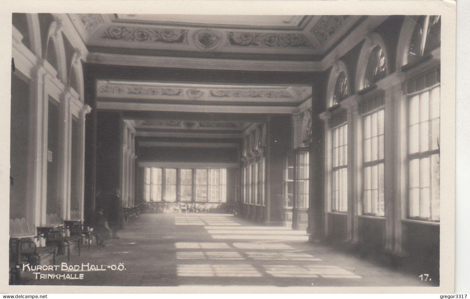 D2098) Kurort BAD HALL - OÖ - Trinkhalle - Sehr Alte S/W FOTO AK 1929 - Bad Hall