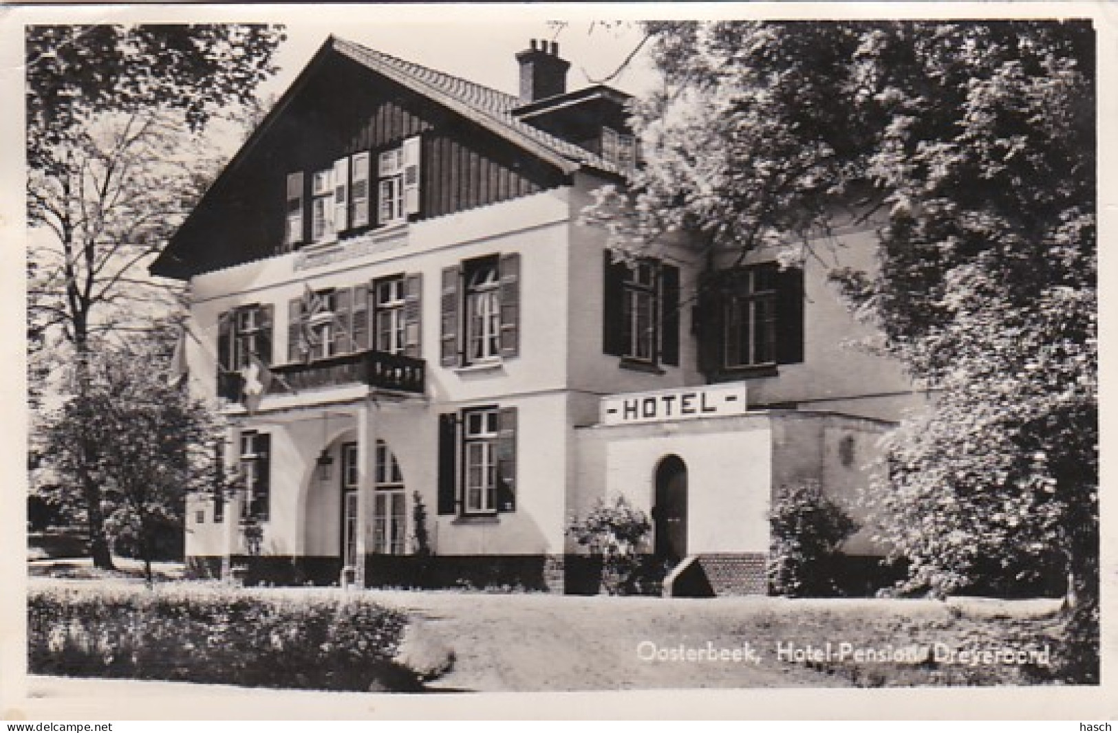 270337Oosterbeek, Hotel Pension Dreyeroord. (zie Hoeken En Randen) - Oosterbeek