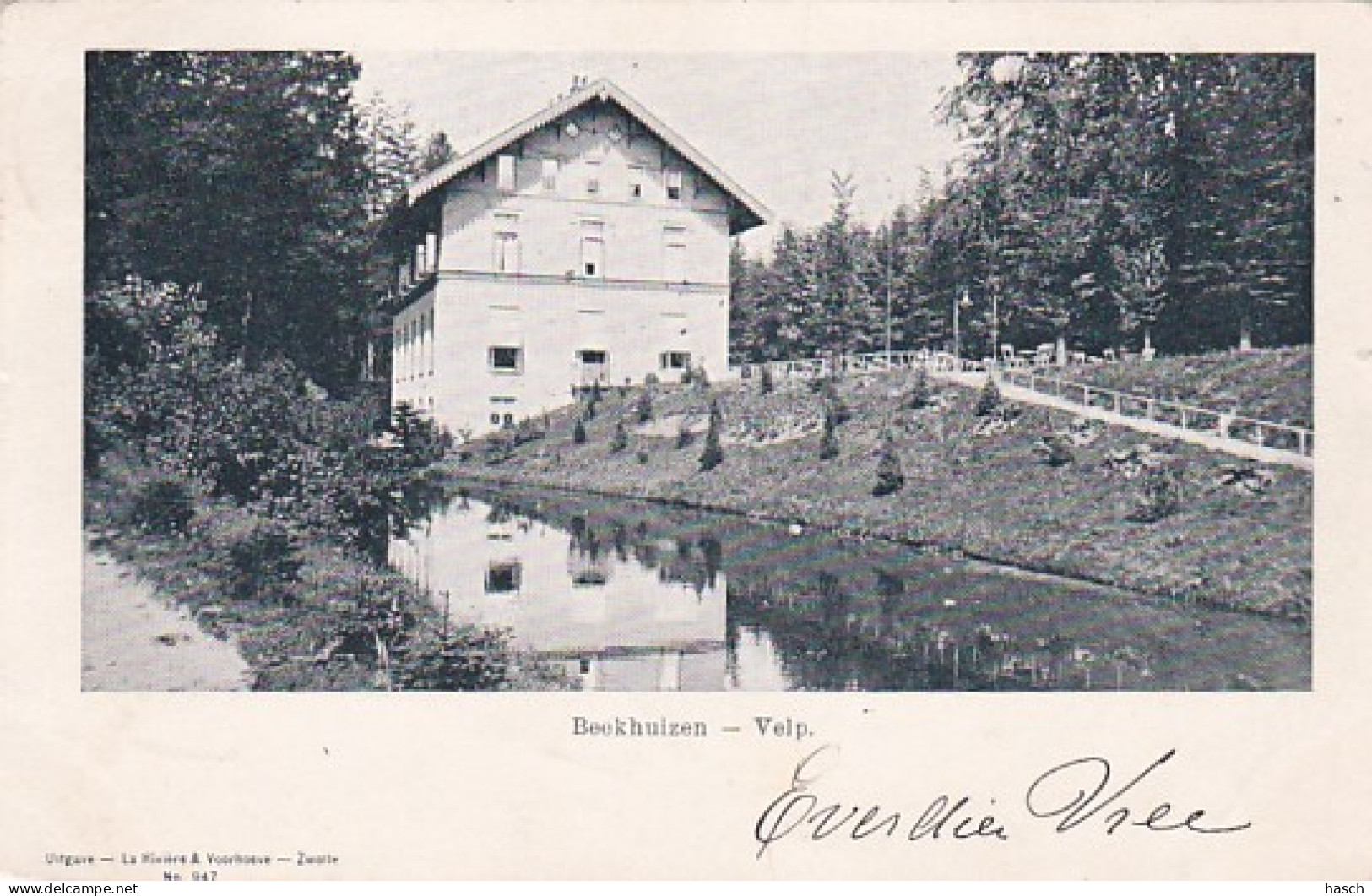 270376Beekhuizen, Velp. (poststempel 1903) - Velp / Rozendaal