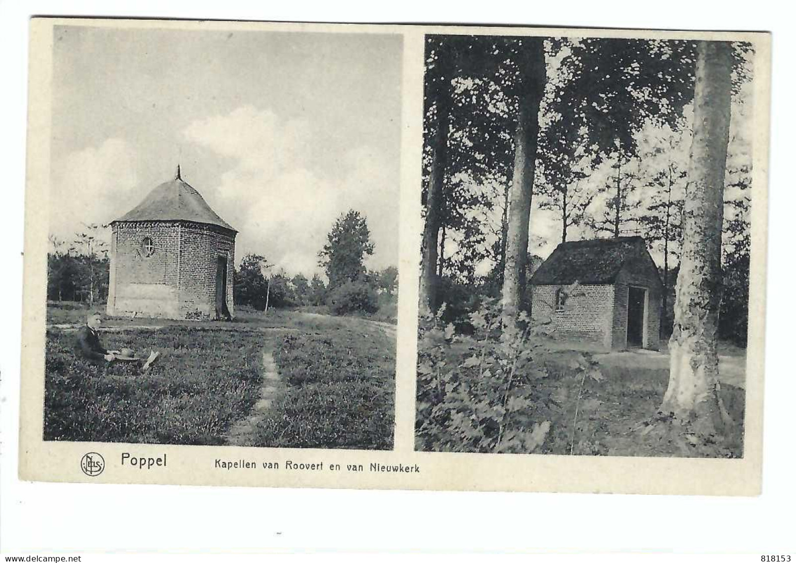 Poppel    Kapellen Van Roovert En Nieuwkerk - Ravels