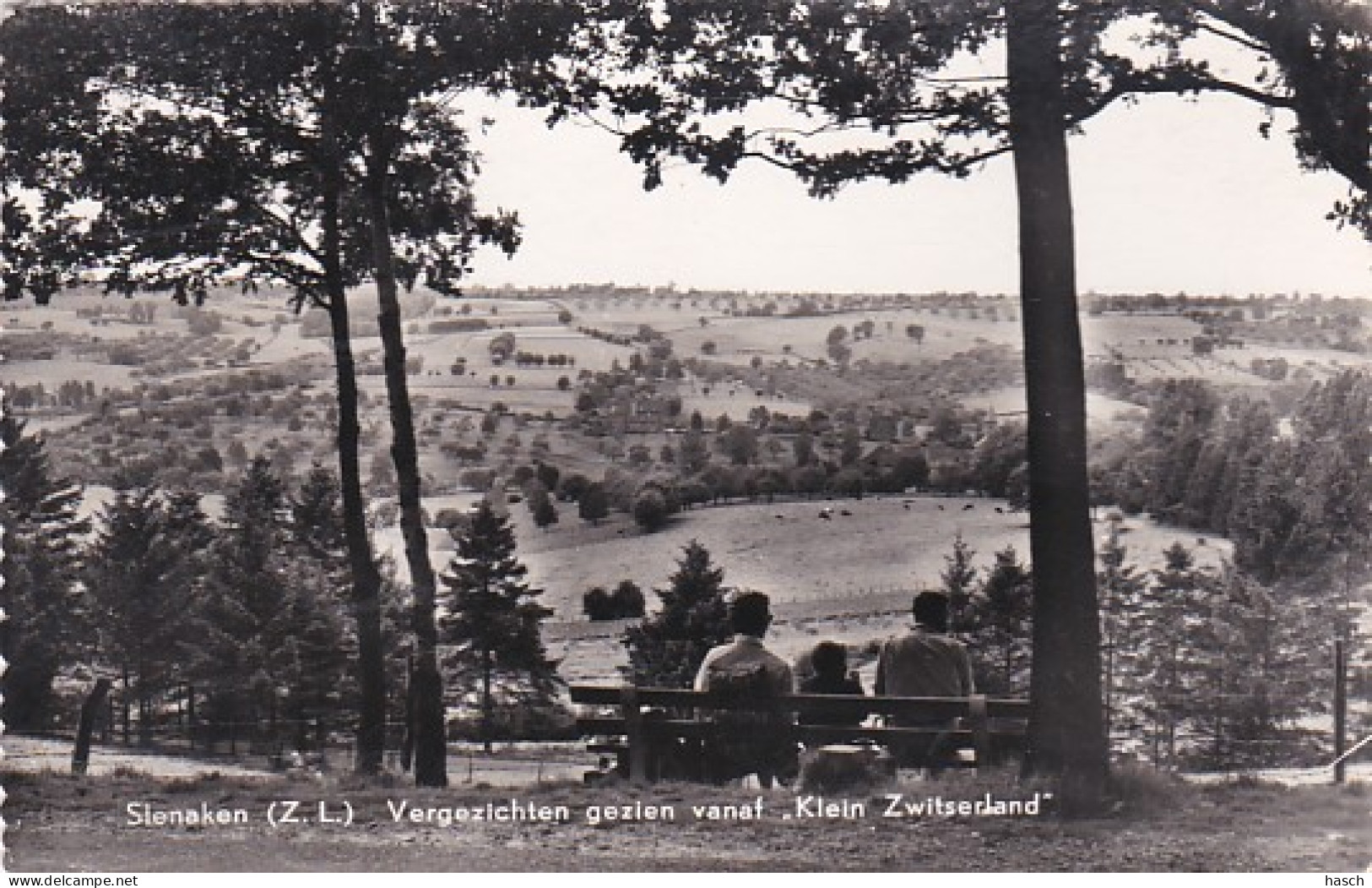 2703170Slenaken, Vergezichten Gezien Vanaf ,,Klein Zwitserland.’’ - Slenaken