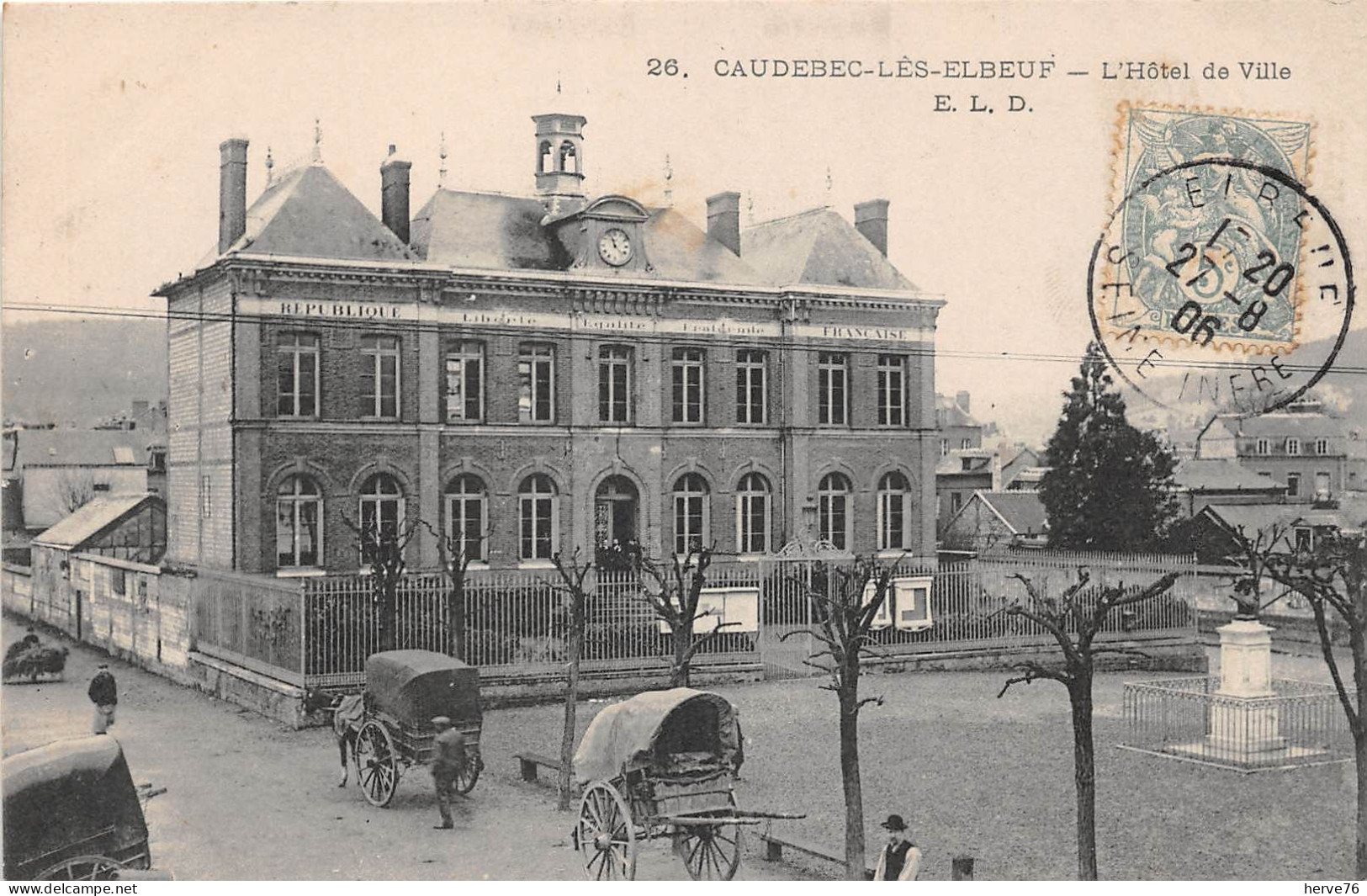 CAUDEBEC LES ELBEUF- L'Hôtel DeVille - Caudebec-lès-Elbeuf