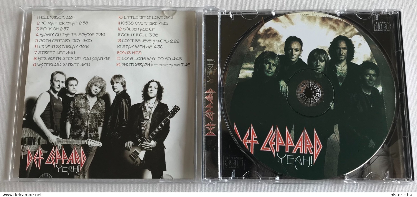 DEF LEPPARD - Yeah! - CD  - 2006 - RUSSIAN Press - Hard Rock En Metal