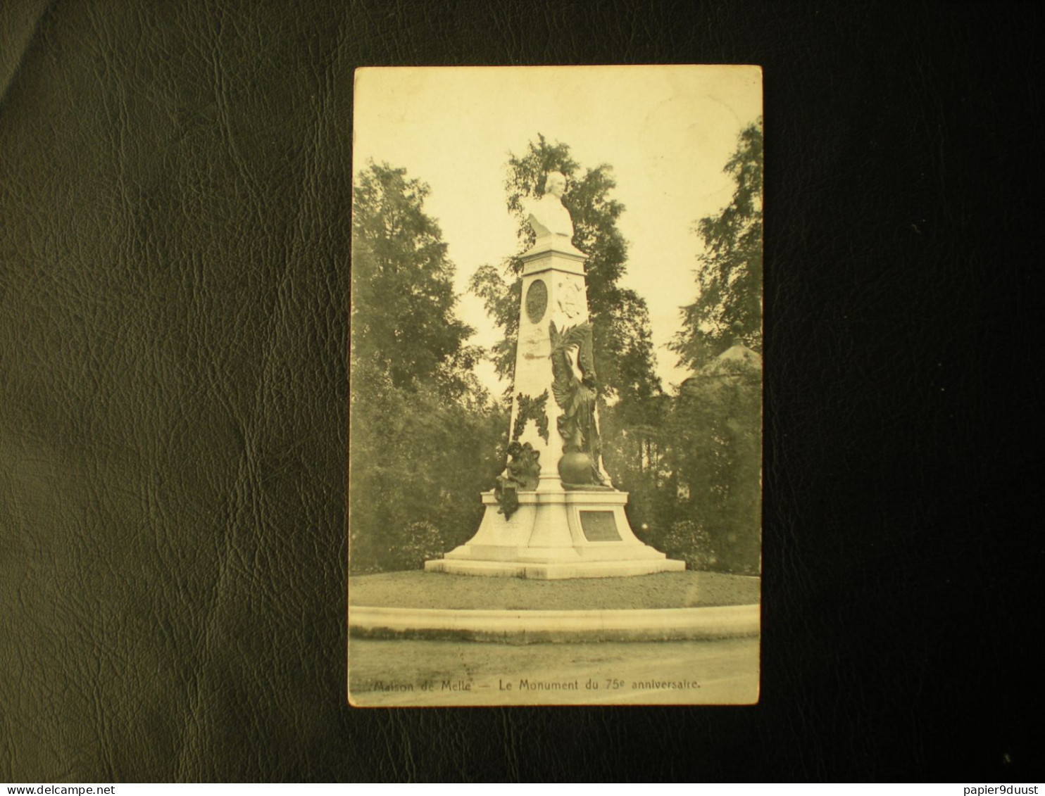 Melle - Monument 75ste Verjaardag - Uitgever De Graeve - Melle