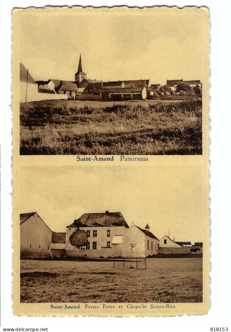 Sint-Amands   Saint-Amand  Panorama  Saint-Amand Ferme Frère Et Chapelle Sainte-Rita - Puurs