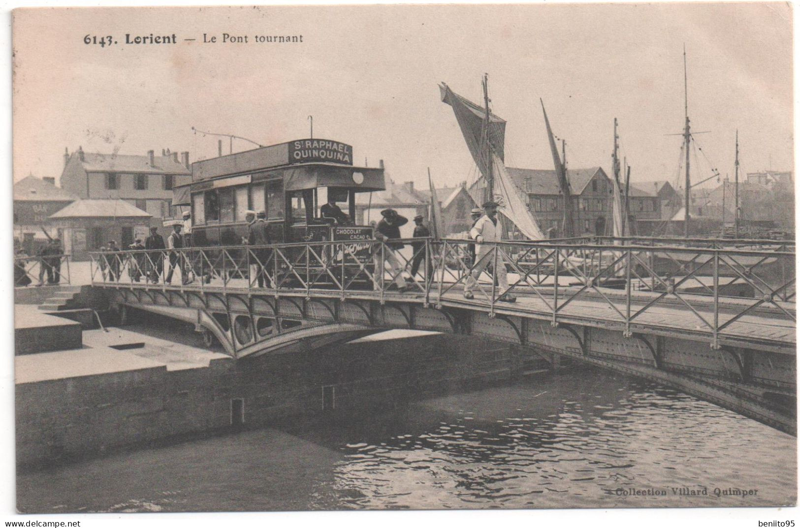 CPA De LORIENT - Le Pont Tournant. - Carnac