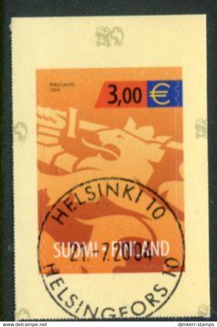 FINLAND 2004 Lion Definitive €3.00 Used.  Michel  1700 - Gebraucht